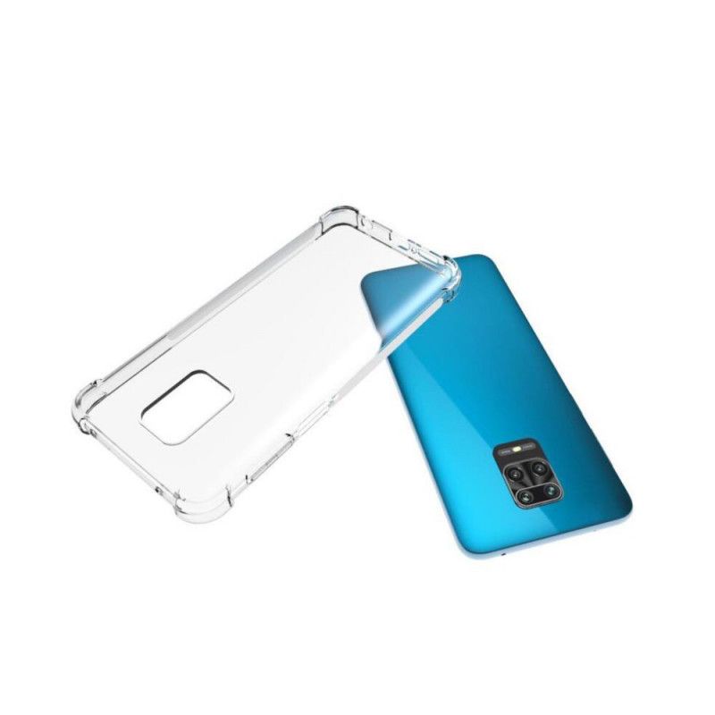 Deksel Xiaomi Redmi Note 9S / Note 9 Pro Forsterket Gjennomsiktig