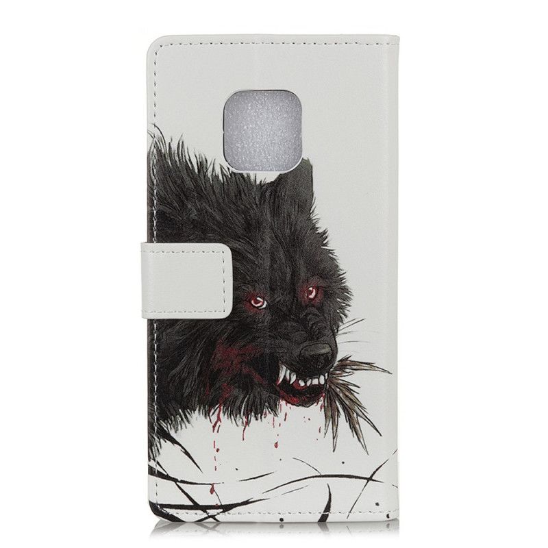 Folio Deksel Xiaomi Redmi Note 9S / Note 9 Pro Sulten Ulv Anti-fall