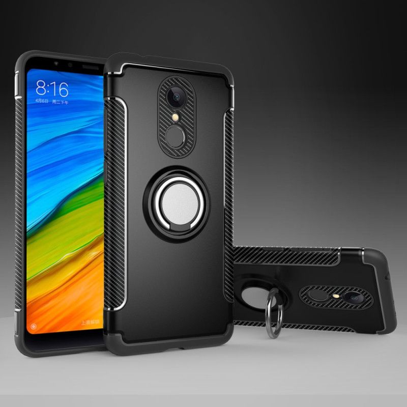 Deksel Xiaomi Redmi 5 Svart Karbonfiberring