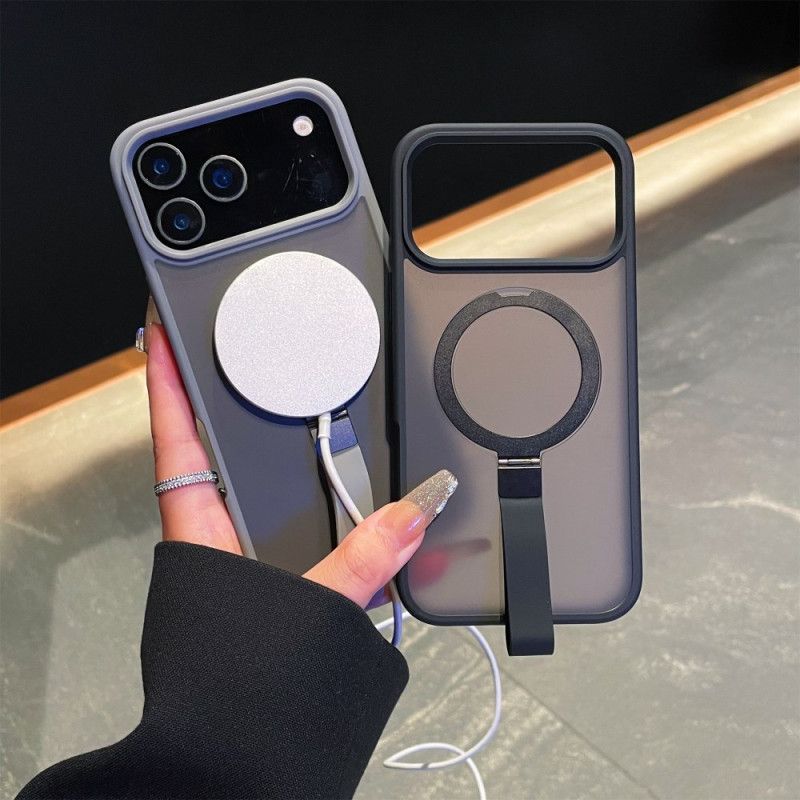 Deksel iPhone 17 Pro Integrert Snor- Og Ringholder