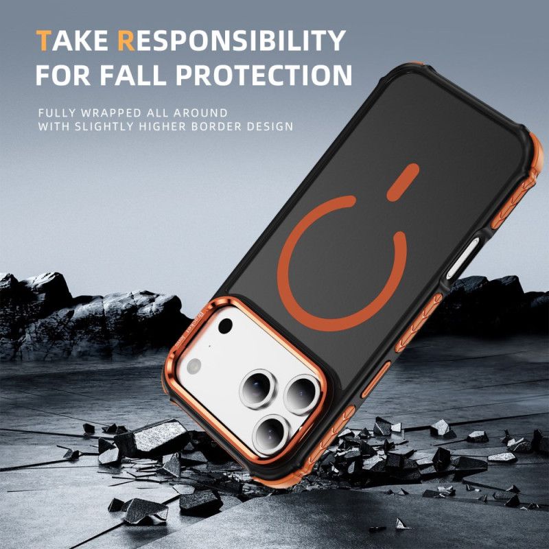 Deksel iPhone 17 Pro Kompatibel Med Linsefeste Og Magsafe