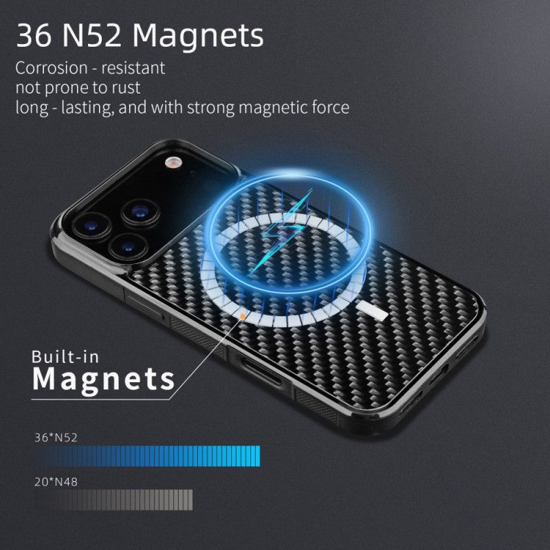 Deksel iPhone 17 Pro Magsafe Aramidfiber