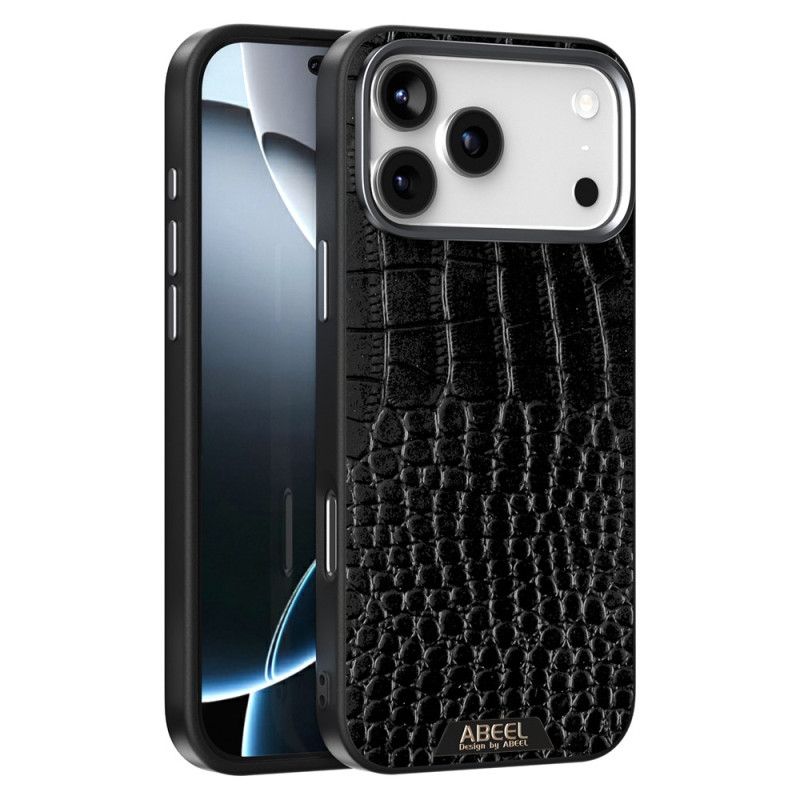 Deksel iPhone 17 Pro Magsafe-kompatibel Krokodilleeffekt Abeel