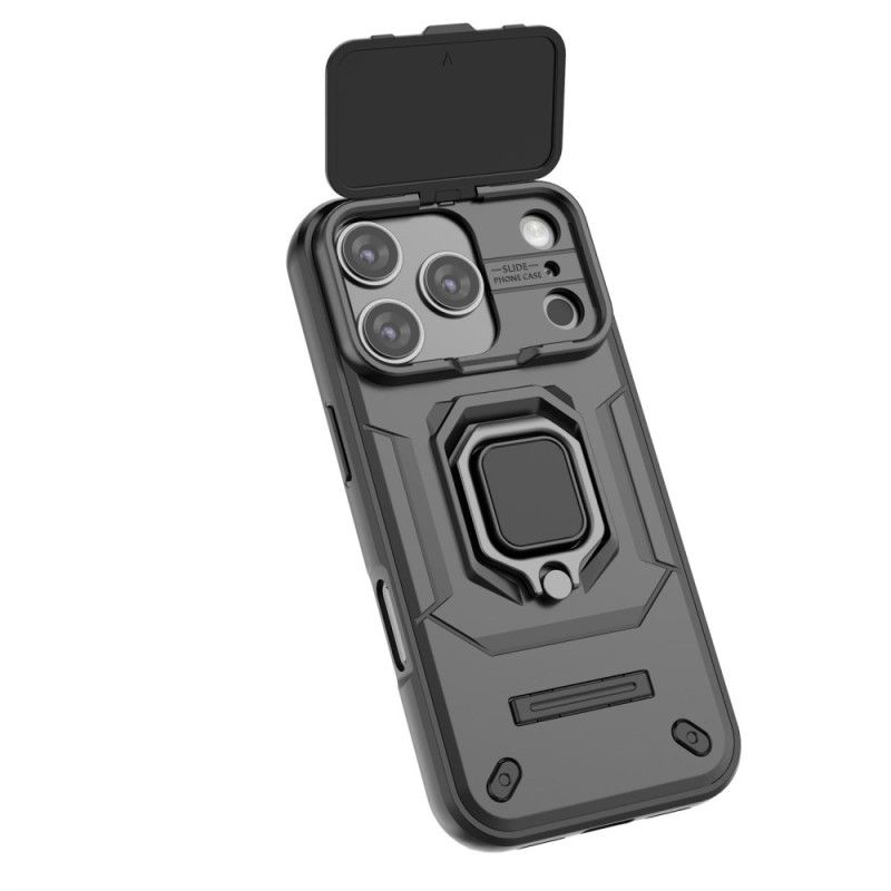 Deksel iPhone 17 Pro Ringetui Med Linsebeskytter