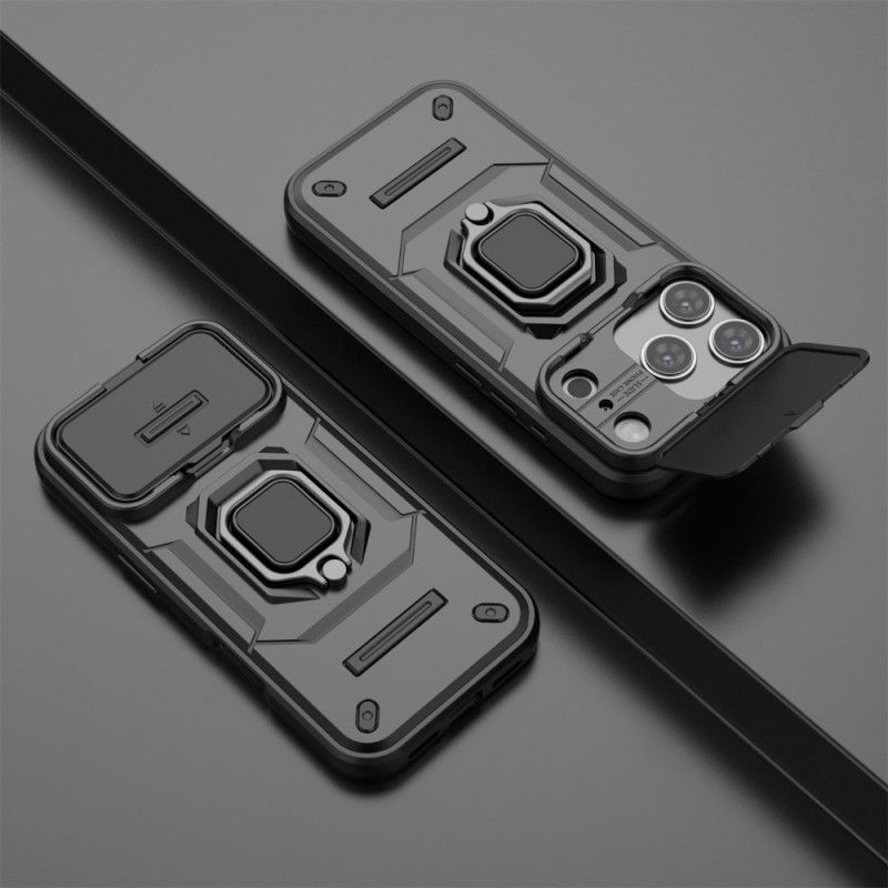 Deksel iPhone 17 Pro Ringetui Med Linsebeskytter