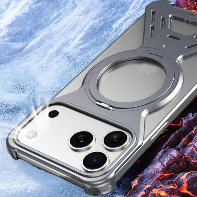 Deksel Til iPhone 17 Pro Magsafe Bumper Med Roterende Stativ