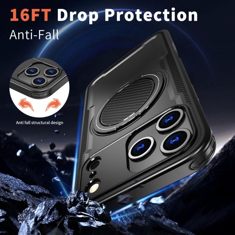 Deksel Til iPhone 17 Pro Magsafe Rugged Kompatibel Med Ringfeste