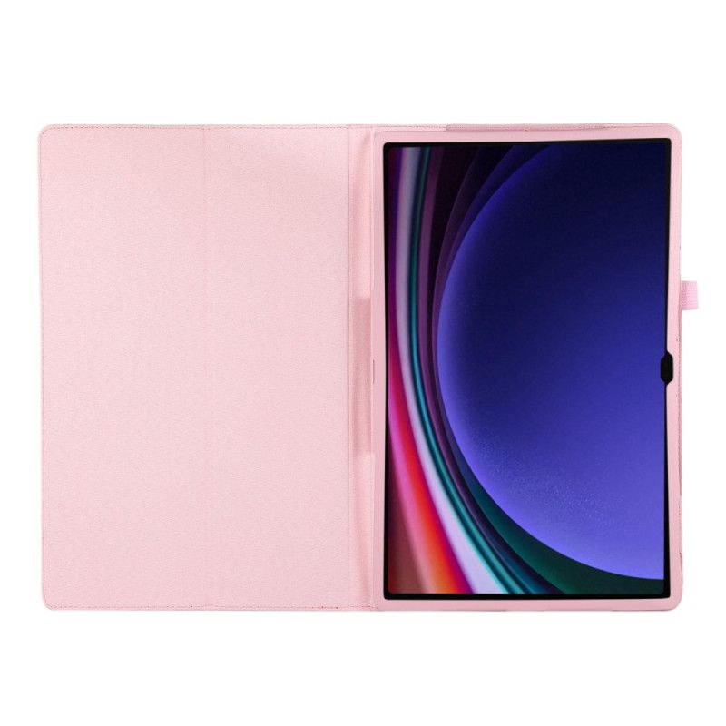 Case Etui Samsung Galaxy Tab S10 Ultra Mobildeksel Kunstig Skinn