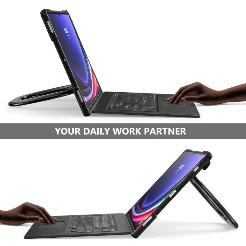 Deksel Samsung Galaxy Tab S10 Ultra X910 Stativ Og Grep