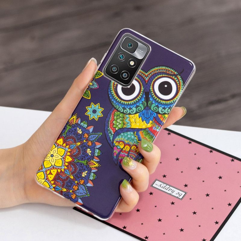 Deksel Xiaomi Redmi 10 Fluorescerende Ugle