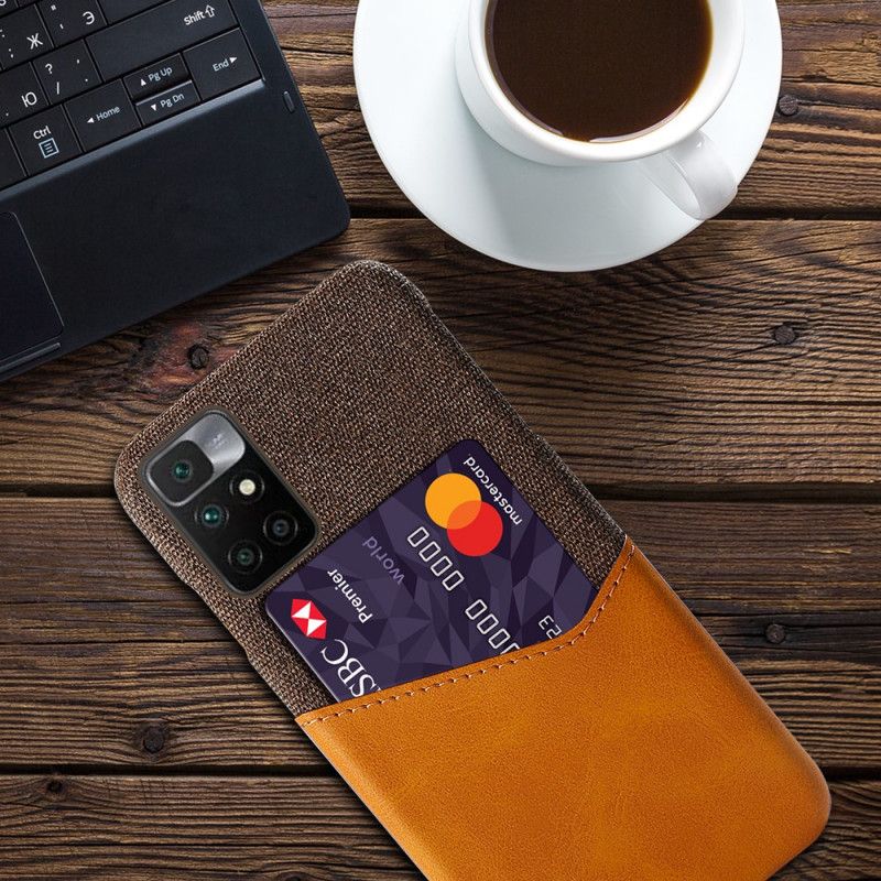 Deksel Xiaomi Redmi 10 Ksq Kortholder Beskyttelse Deksel