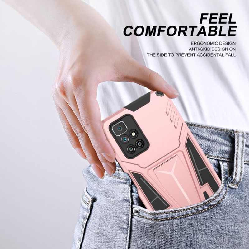 Deksel Xiaomi Redmi 10 Resistant Premium Support