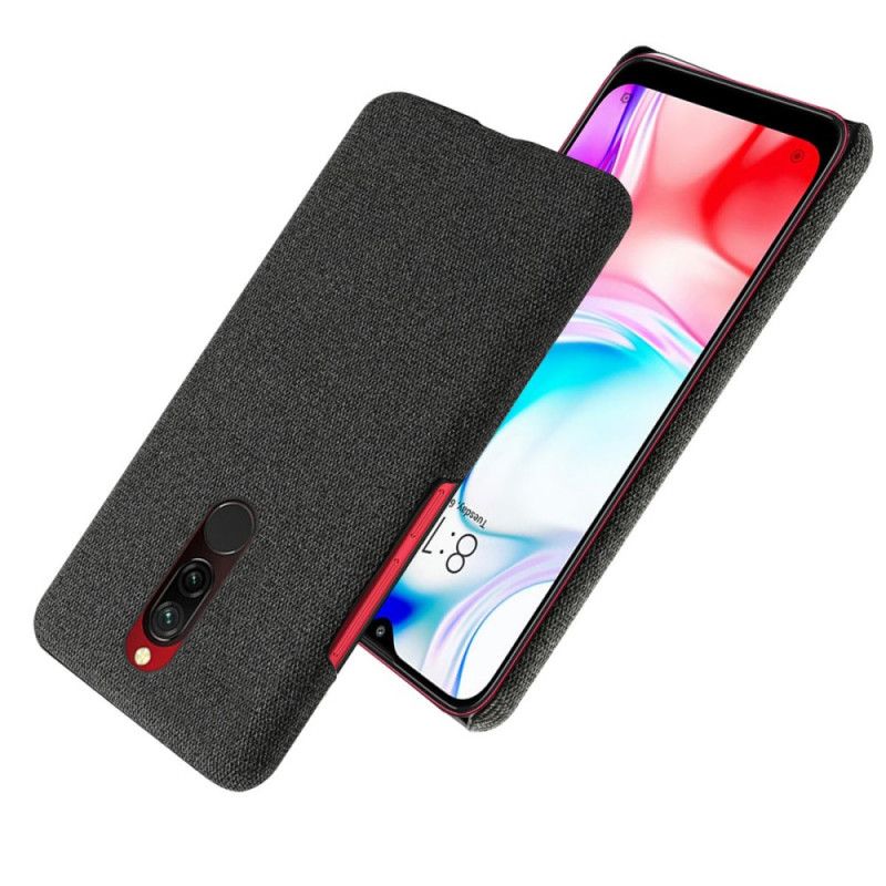 Deksel Xiaomi Redmi 8 Kaffe Stofftekstur