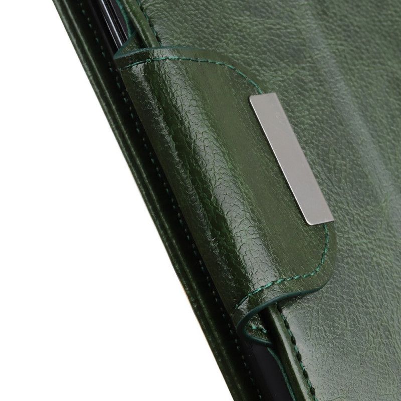 Lærdeksel Folio Deksel Xiaomi Redmi 8 Svart Faux Skinn Eleganse Lås