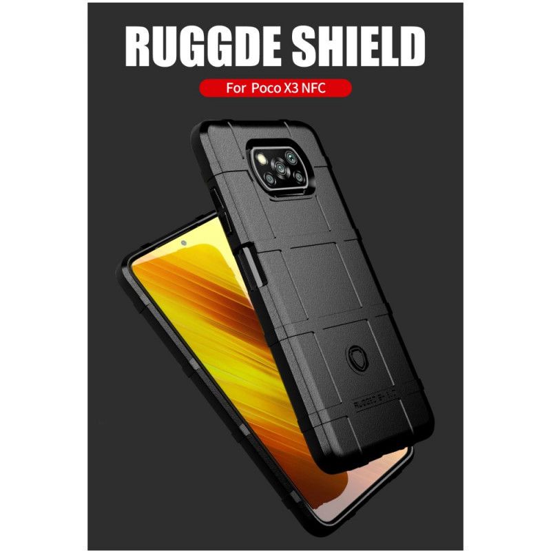 Deksel for Xiaomi Poco X3 Svart Robust Skjold