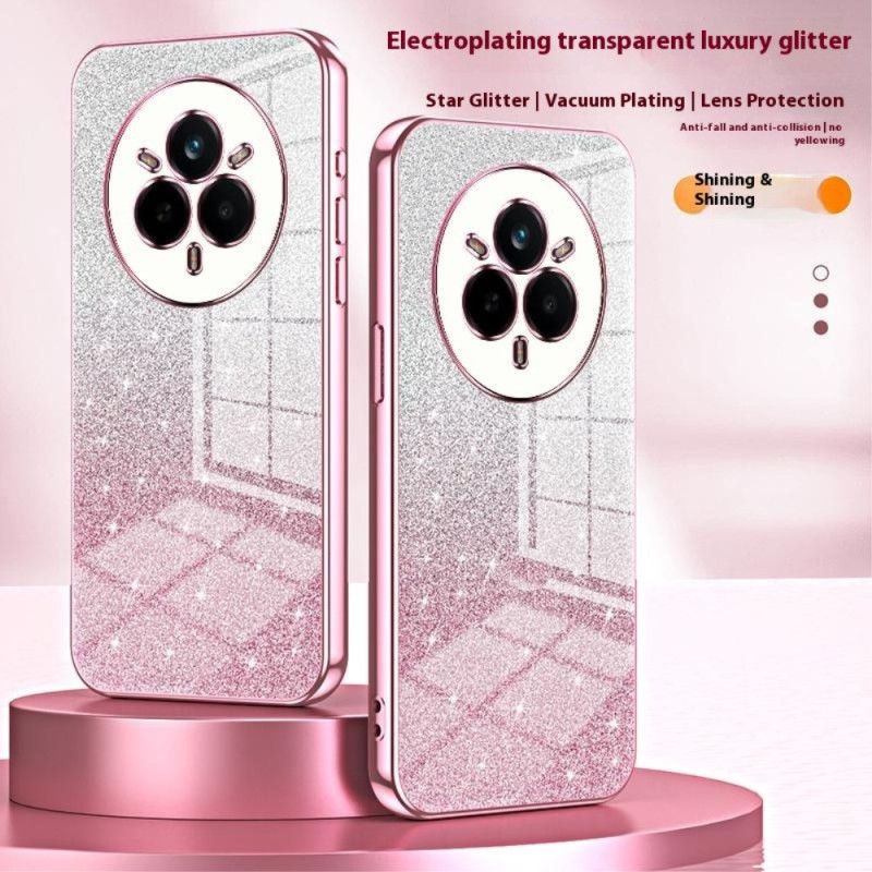 Deksel Til Realme 14 Pro 5g Gradient Glitter