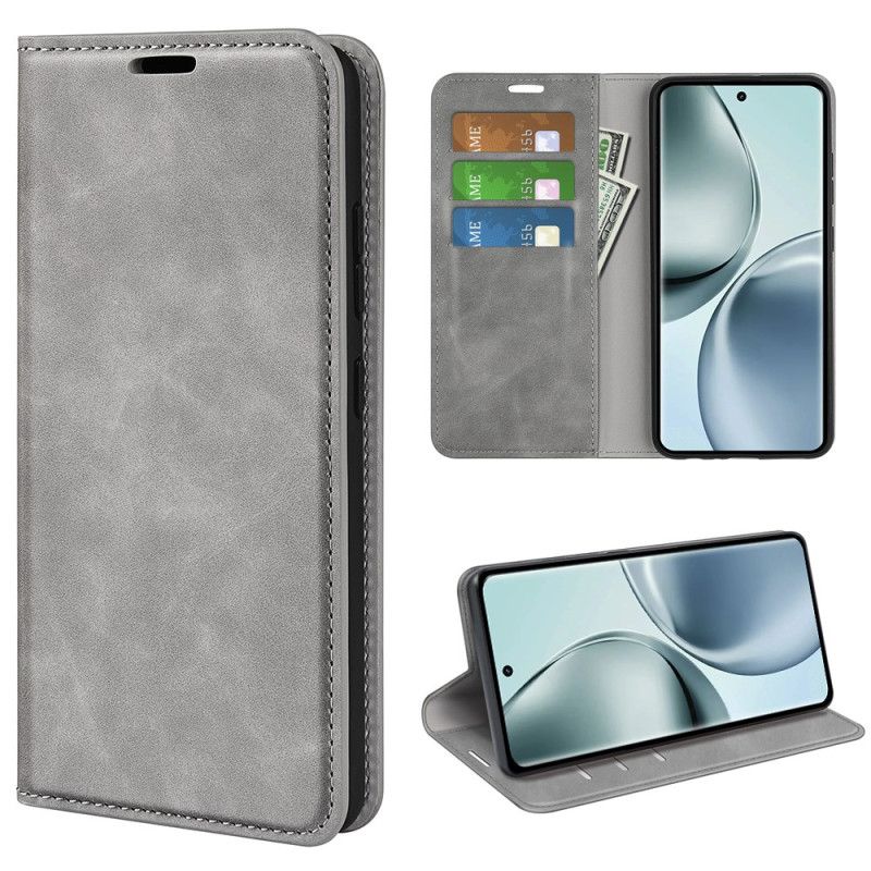 Folio Deksel Realme 14 Pro 5g Skinnstil Beskyttelse Deksel