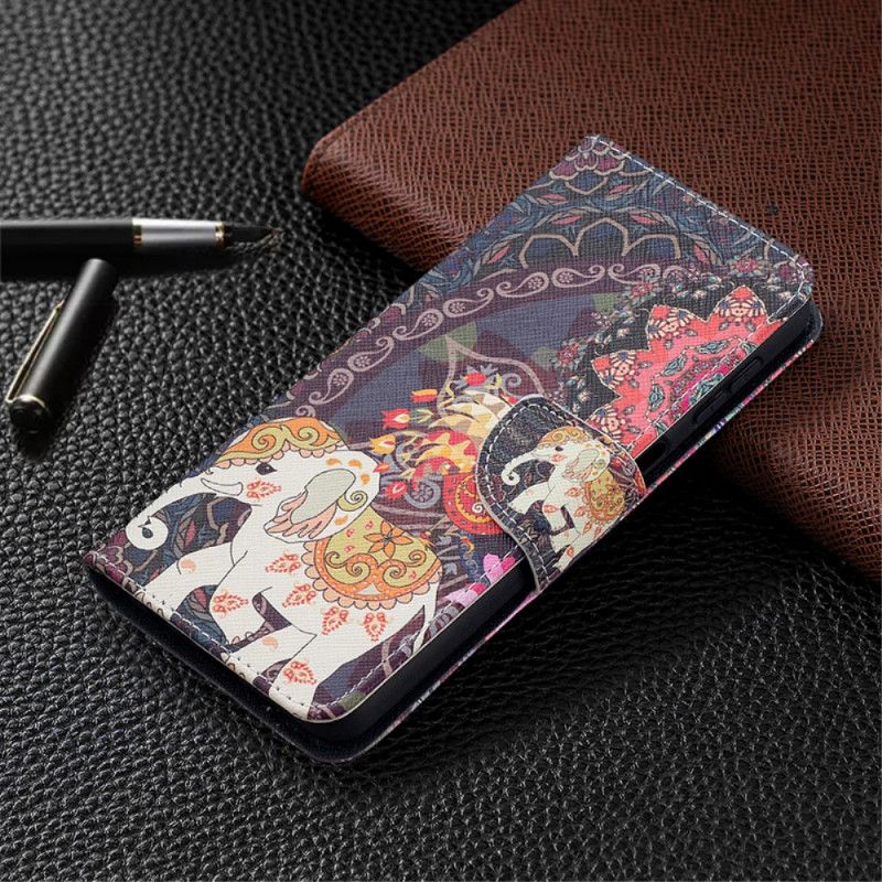 Folio Deksel for Samsung Galaxy A32 5G Indisk Elefant