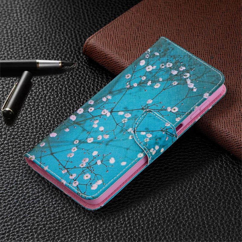 Folio Deksel Samsung Galaxy A32 5G Blomstrende Tre
