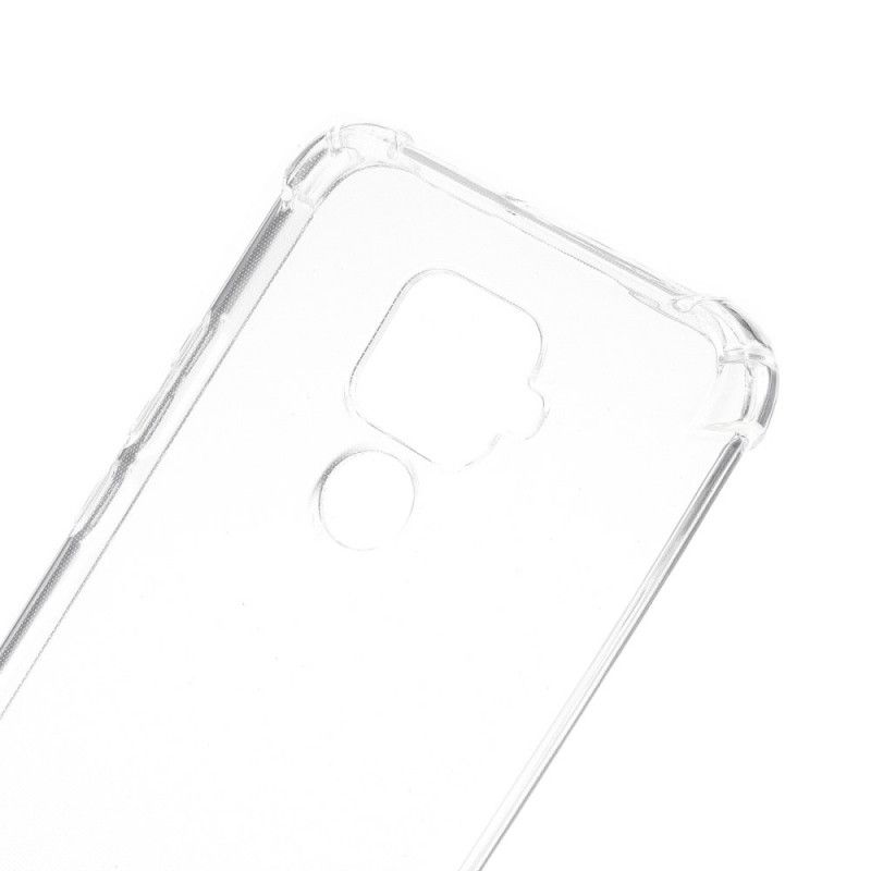 Deksel Huawei Mate 30 Lite Gjennomsiktige Forsterkede Hjørner