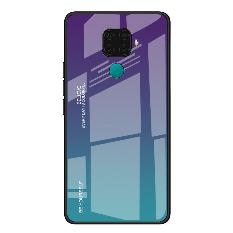 Deksel Huawei Mate 30 Lite Rød Galvanisert Farge