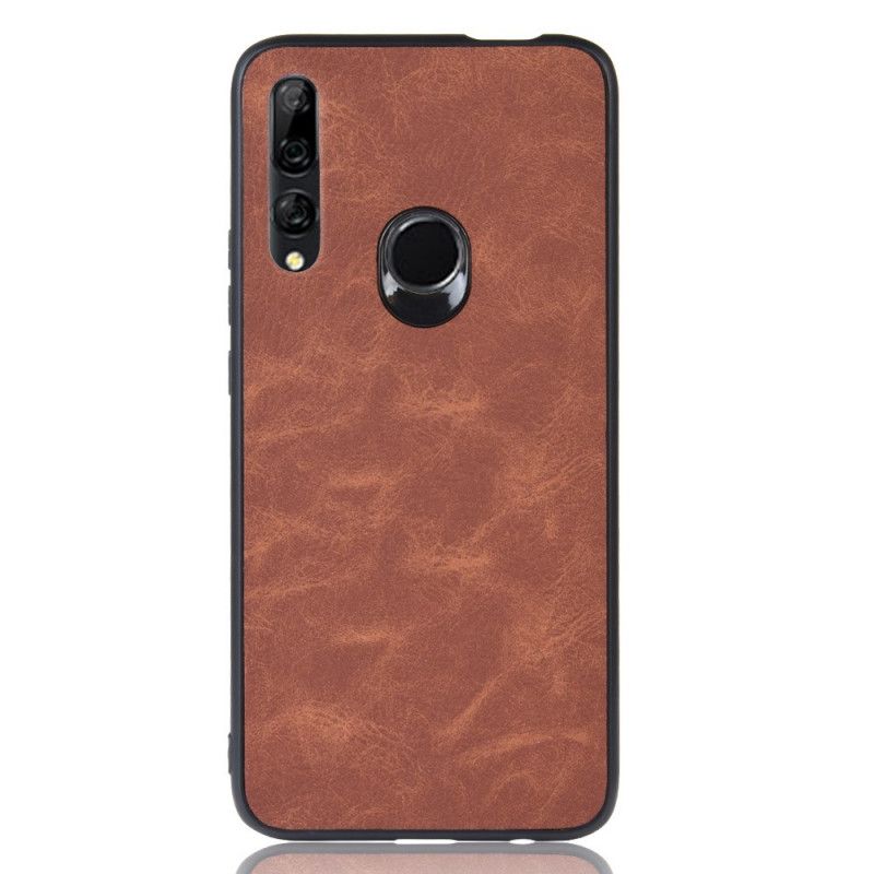 Deksel for Honor 9X Svart Premium Skinneffekt