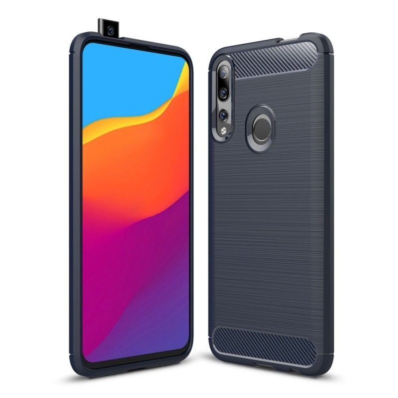 Deksel Honor 9X Svart Børstet Karbonfiber