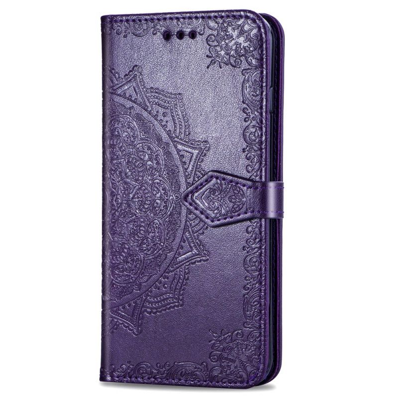 Folio Deksel Honor 9X Svart Middelaldermandala Anti-fall