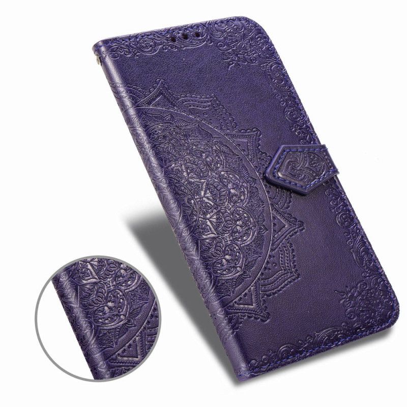 Folio Deksel Honor 9X Svart Middelaldermandala Anti-fall