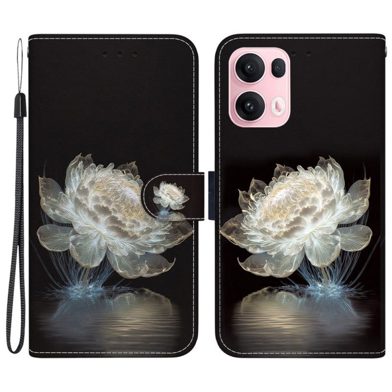 Folio Deksel Oppo Reno 13 Pro 5g Krystallpeon