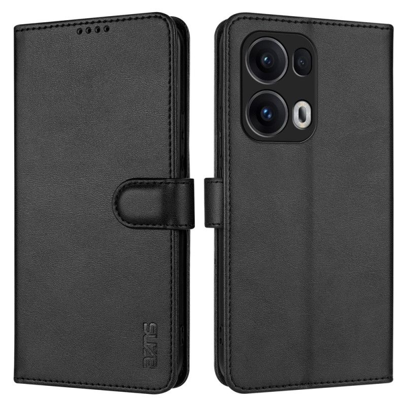 Lærdeksel Folio Deksel Oppo Reno 13 Pro 5g Mobildeksel Azns Skinneffekt