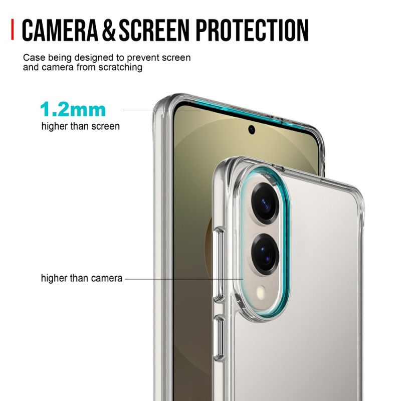 Deksel Samsung Galaxy S25 5g Edge Gjennomsiktig