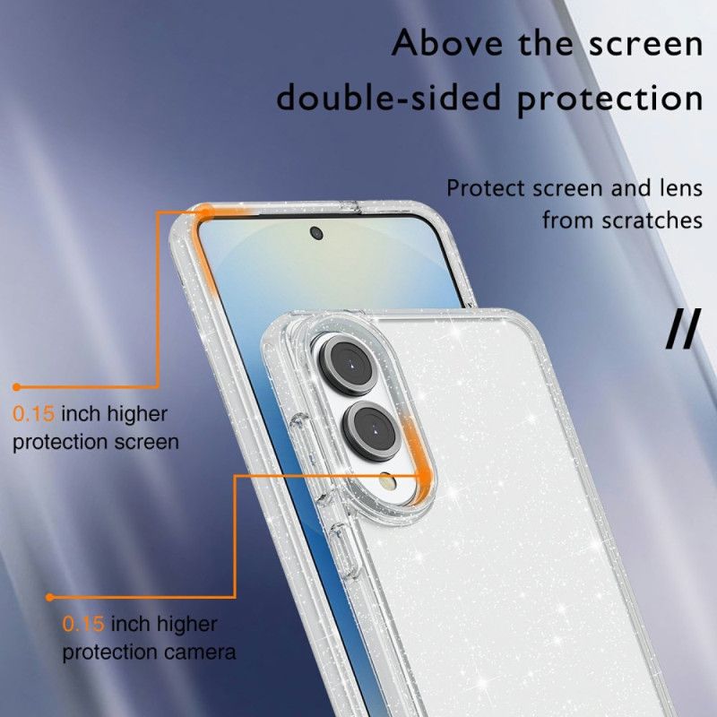 Deksel Samsung Galaxy S25 5g Edge Glitter