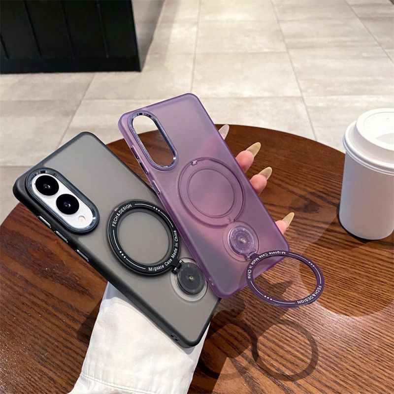 Deksel Samsung Galaxy S25 5g Edge Magsafe-kompatibel Med Frostet Overflate Beskyttelse Deksel