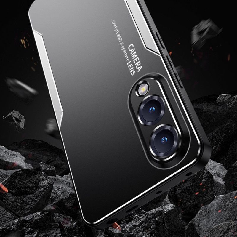 Deksel Samsung Galaxy S25 5g Edge Metalleffekt