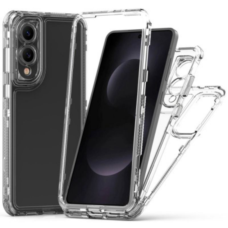 Deksel Samsung Galaxy S25 5g Edge Mobildeksel Avtakbar 3-i-1