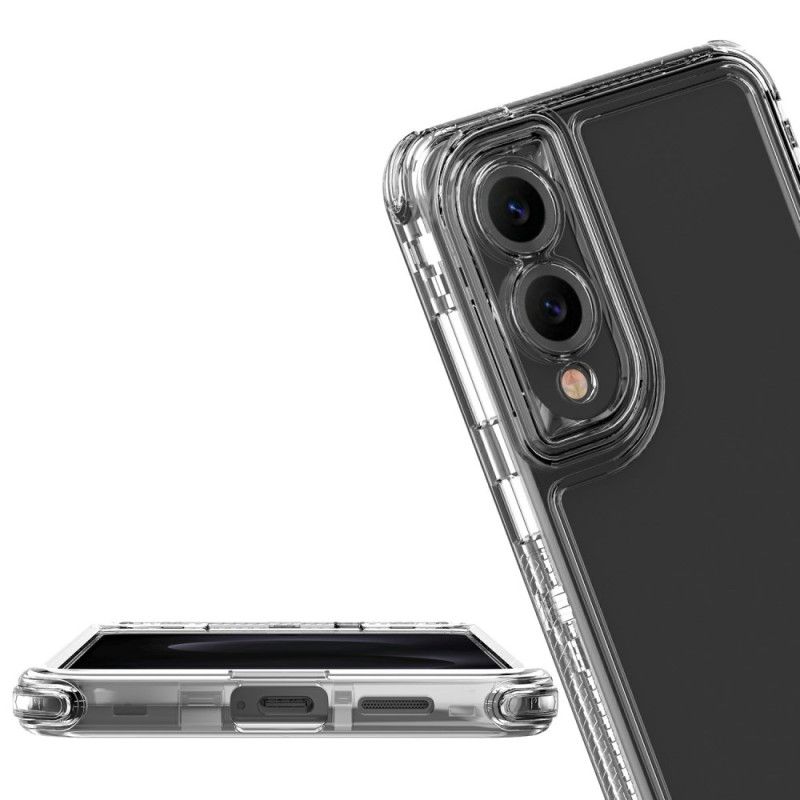 Deksel Samsung Galaxy S25 5g Edge Mobildeksel Avtakbar 3-i-1