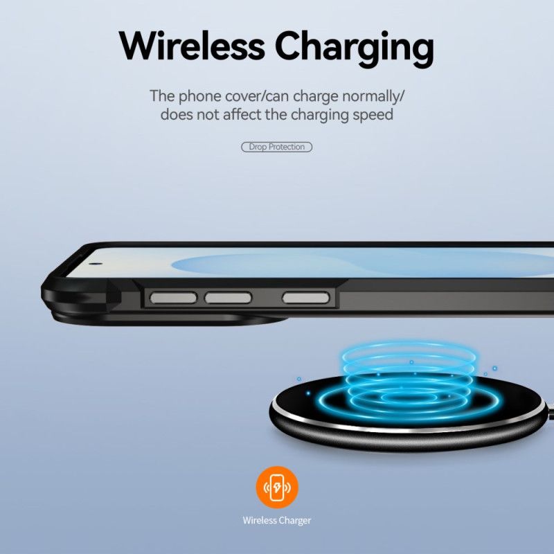 Deksel Samsung Galaxy S25 5g Edge Mobildeksel Hybridfarge