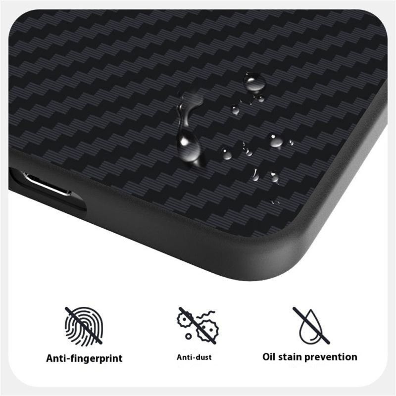 Deksel Samsung Galaxy S25 5g Edge Mobildeksel Magsafe-kompatibel Karbonfiber Abeel