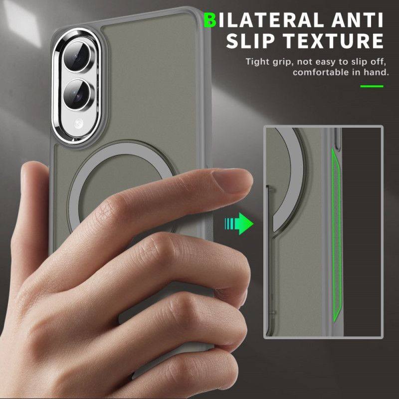 Deksel Samsung Galaxy S25 5g Edge Mobildeksel Magsafe-kompatibel Med Stativ