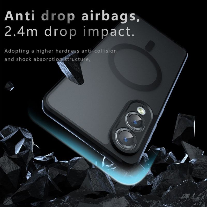 Deksel Samsung Galaxy S25 5g Edge Mobildeksel Magsafe Mate-kompatibel