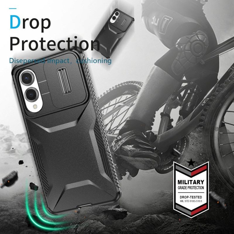 Deksel Samsung Galaxy S25 5g Edge Robust Metalleffekt