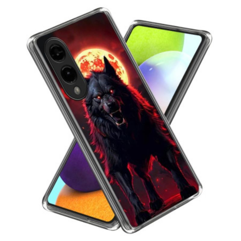 Deksel Samsung Galaxy S25 5g Edge Svart Ulv Beskyttelse Deksel