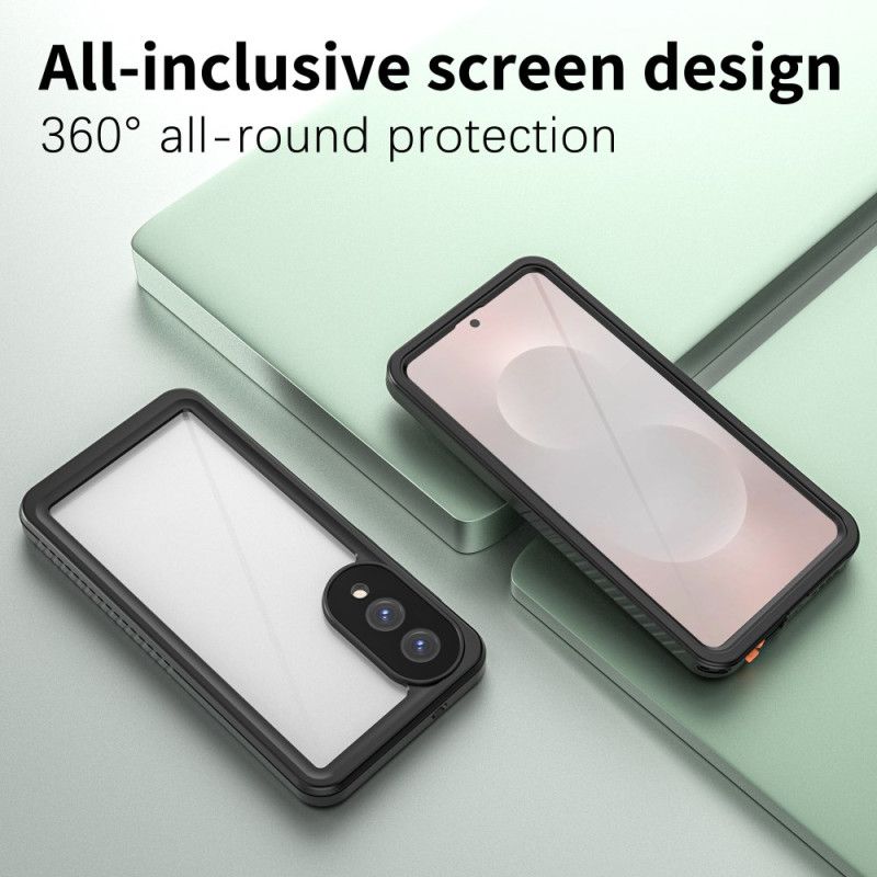 Deksel Samsung Galaxy S25 5g Edge Vanntett Og Støtsikker Redpepper Beskyttelse Deksel