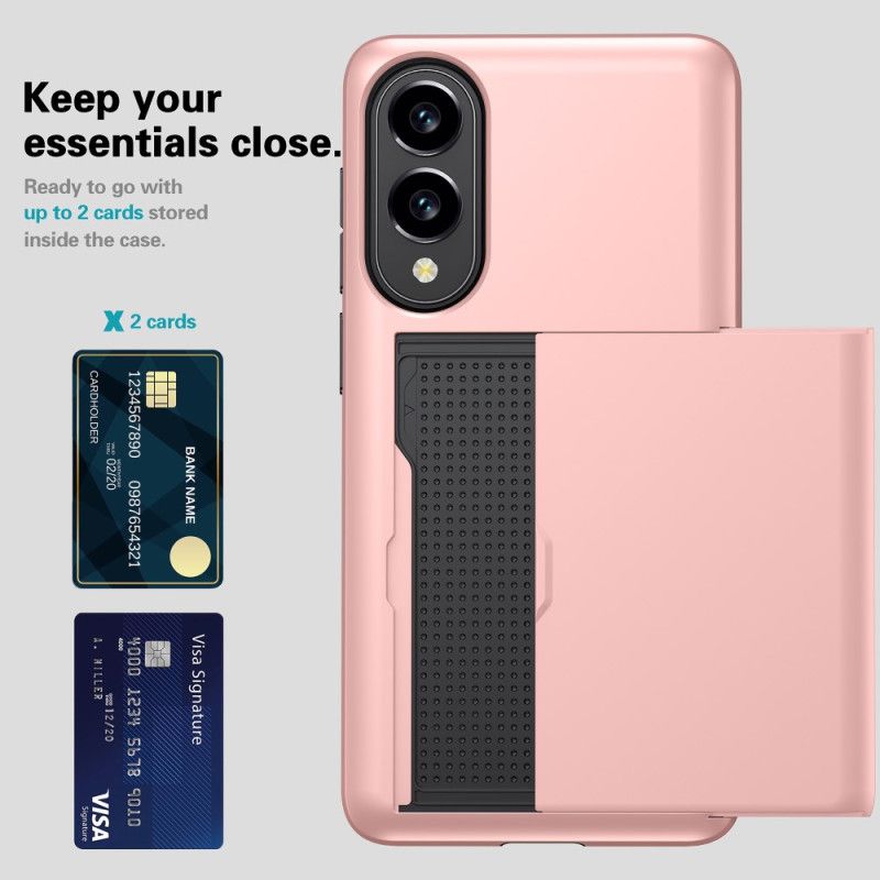 Deksel Til Samsung Galaxy S25 5g Edge Skyvekortholder