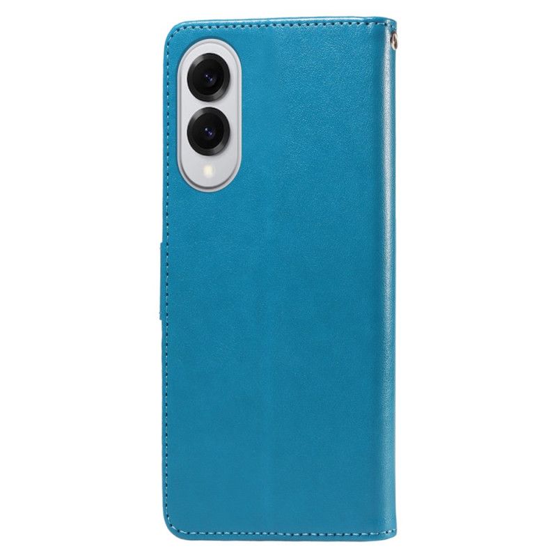 Folio Deksel Samsung Galaxy S25 5g Edge Blomsterprint