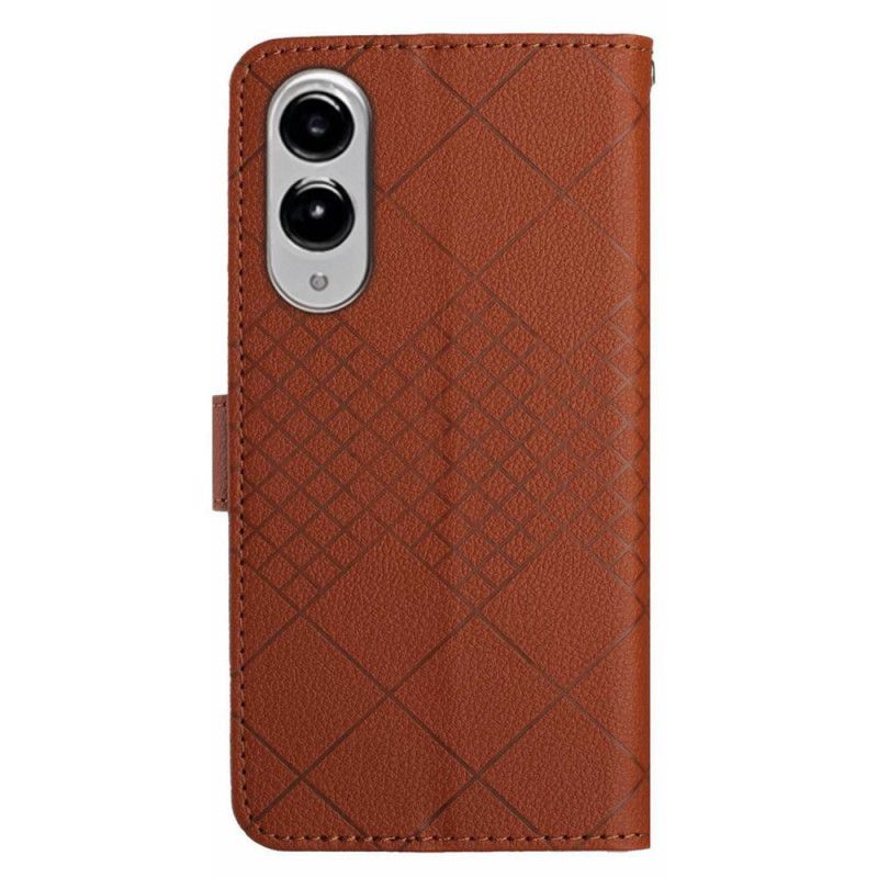 Folio Deksel Samsung Galaxy S25 5g Edge Diamanter