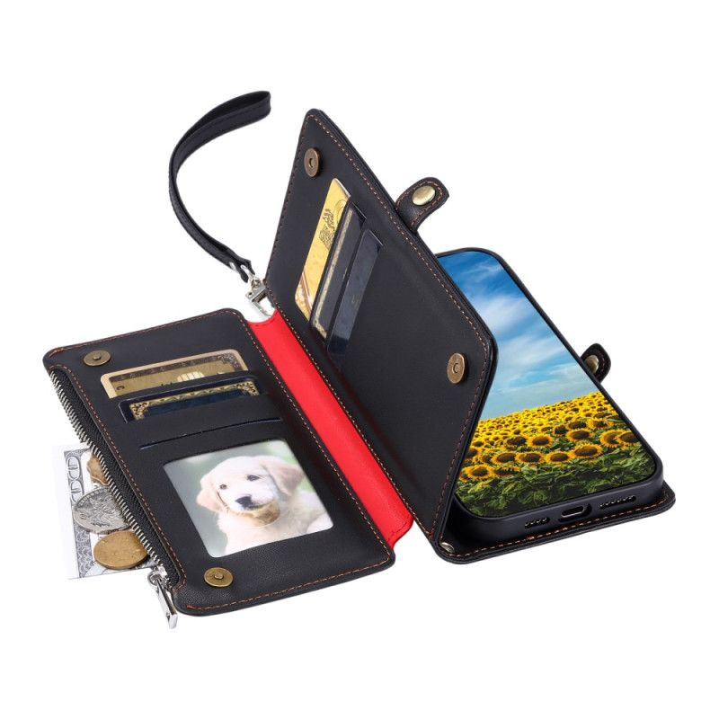 Folio Deksel Samsung Galaxy S25 5g Edge Ergonomisk Håndleddsstropp Beskyttelse Deksel