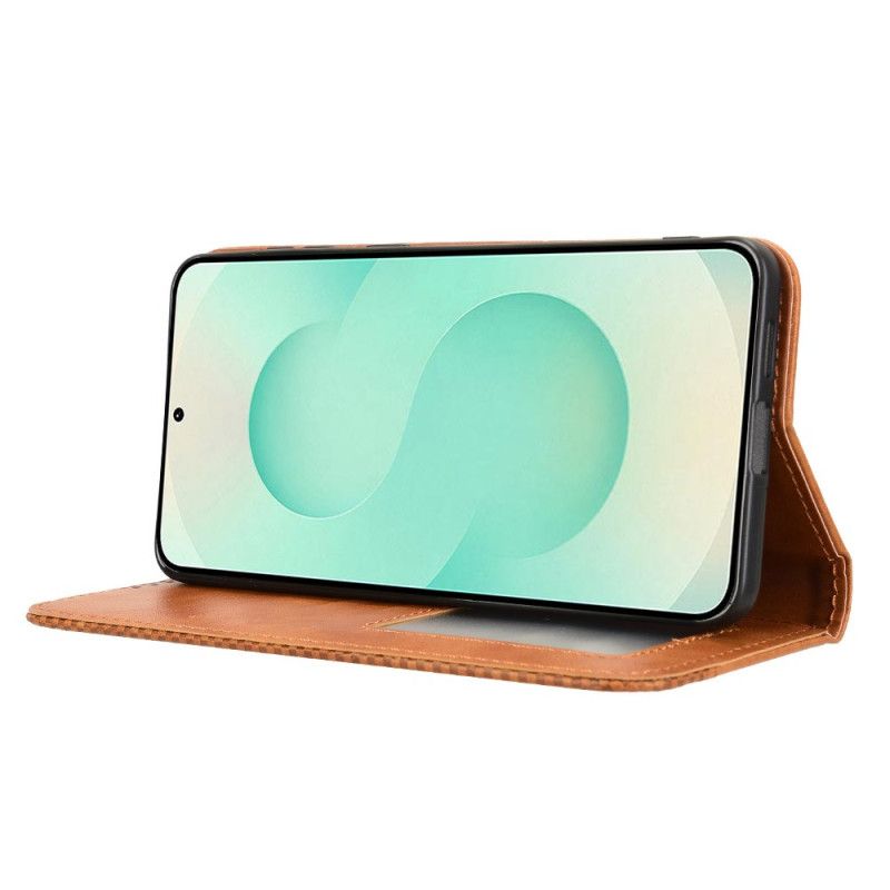 Folio Deksel Samsung Galaxy S25 5g Edge Frieze Vintage Beskyttelse Deksel