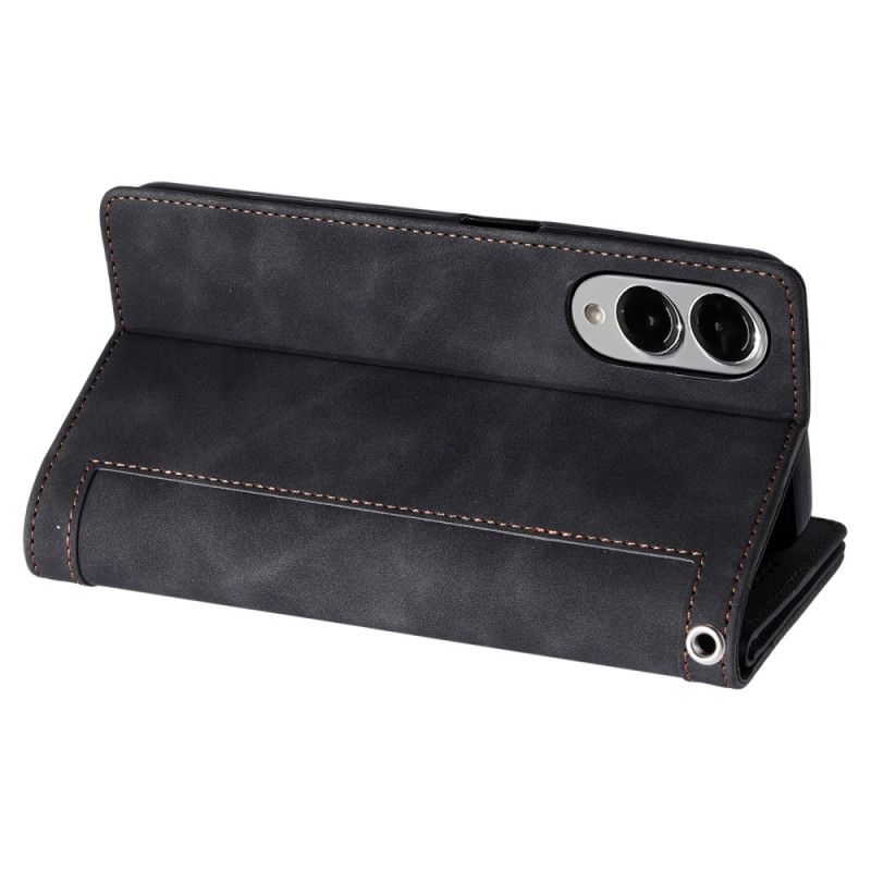 Folio Deksel Samsung Galaxy S25 5g Edge Glidelås Lommebok Beskyttelse Deksel